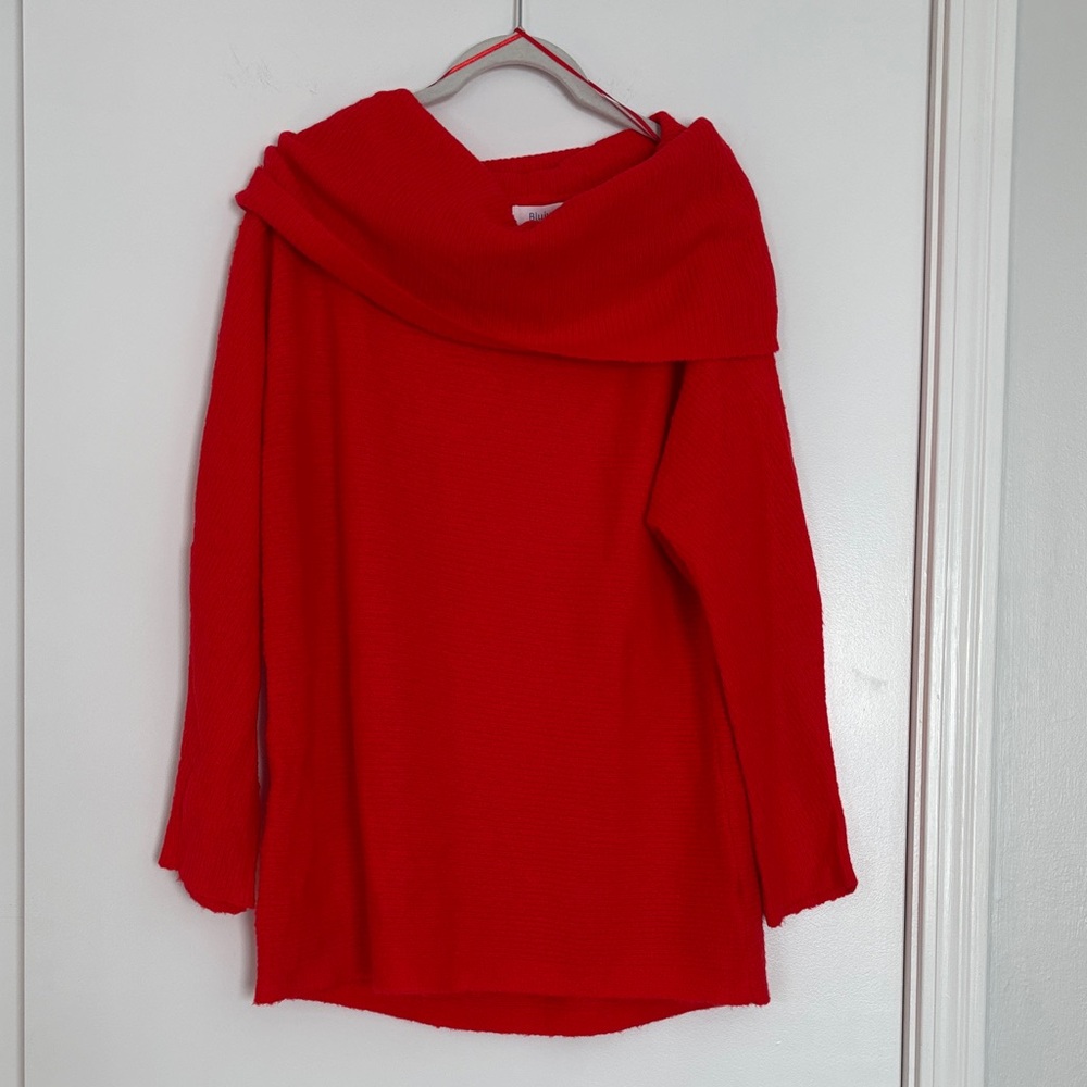 Oversized Off-Shoulder Sweater